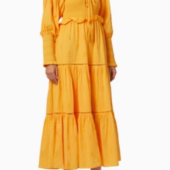 Farm Rio yellow pineapple dress new without tags - Picture 5 of 12